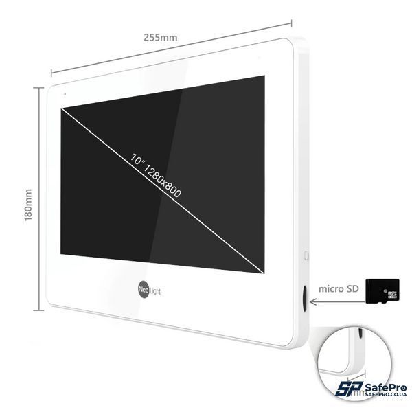 MEZZO Hybrid White Відеодомофон NeoLight 99-00023008 фото