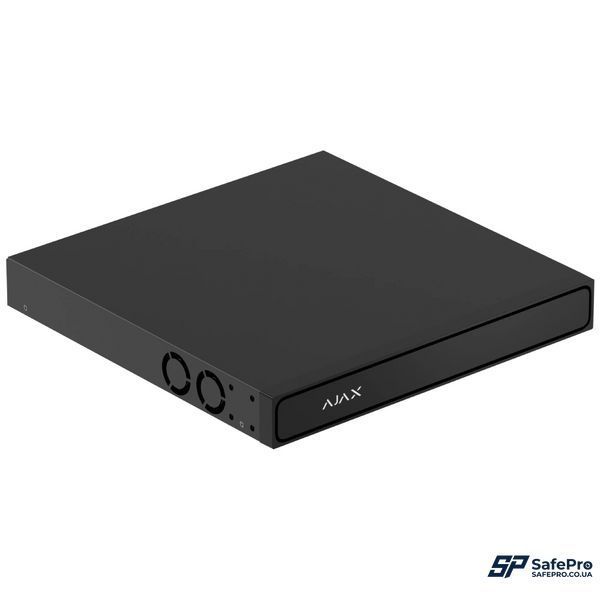 Ajax Superior NVR H2DAI16PAC (16ch) black 24ТБ PoE AI Видеорегистратор 99-10037784 фото