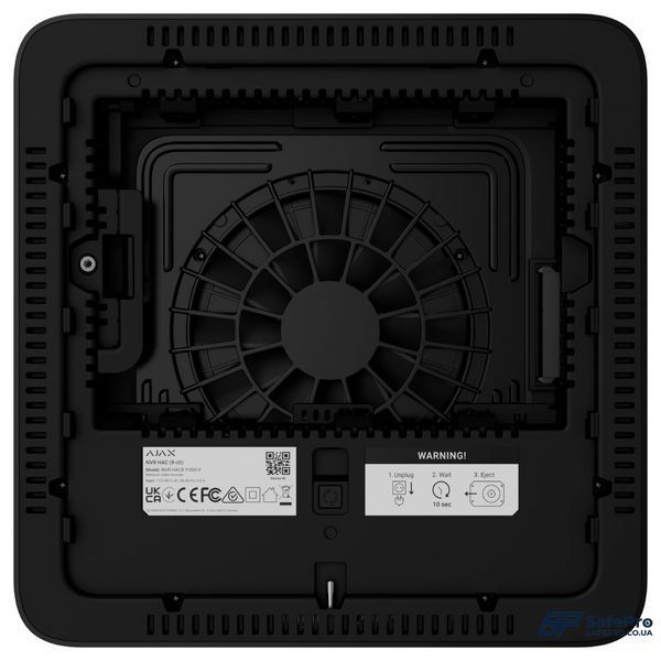 Ajax NVR HAC (8ch) (8EU) ASP black Мережевий відеореєстратор 99-10028245 фото