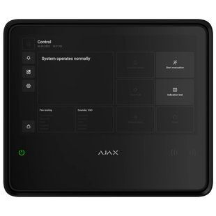 Ajax EN54 Fire Hub black Пожежна централь 99-10027521 фото