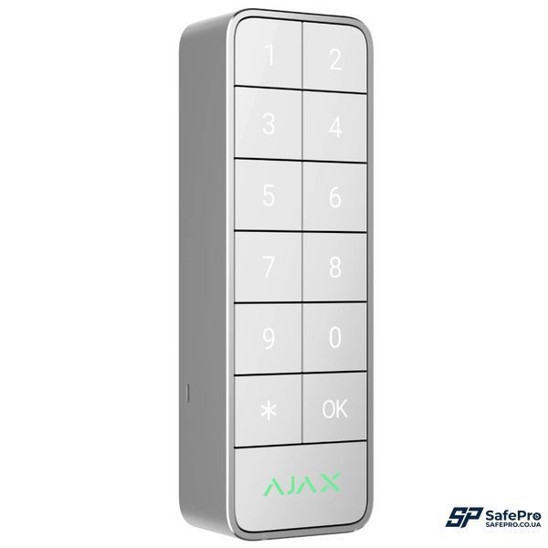 Проводная клавиатура Ajax Superior Keypad Outdoor white Fibra 99-10025470 фото