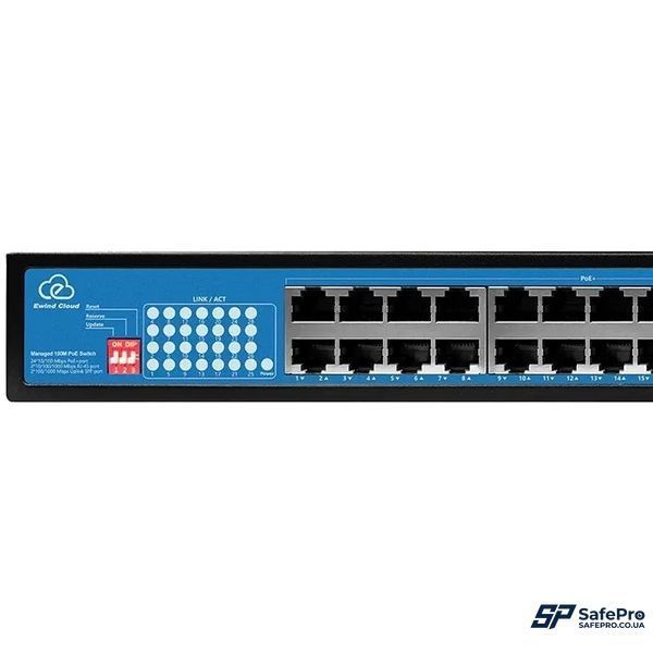 Ewind EW-ES2028CF-AP PoE Комутатор 28 портів некерований 99-00023790 фото