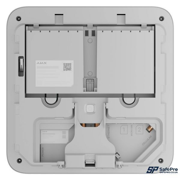 Охоронна централь Ajax Superior Hub (3G) white Jeweller 99-10034340 фото