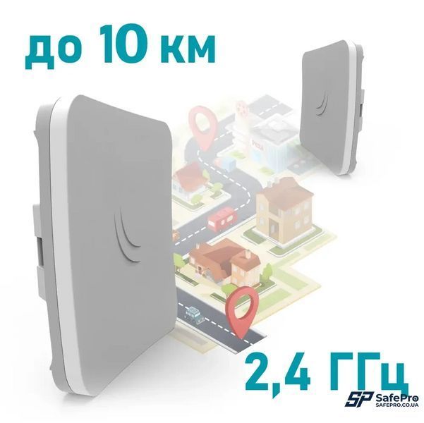 MikroTik SXTsq Lite2 (RBSXTsq2nD) 2.4 ГГц Бездротовий WiFi міст 99-00002332 фото