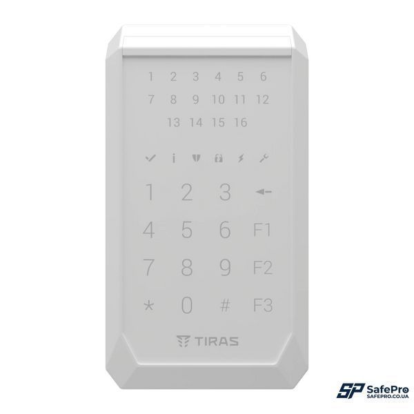 Tiras K-PAD16 (white) Клавіатура Тірас 99-00010048 фото