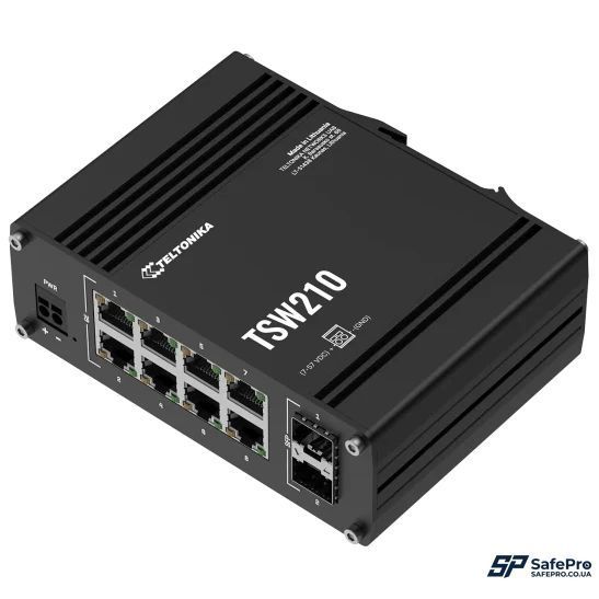 Teltonika TSW210 Комутатор 8 портів некерований 99-10026540 фото