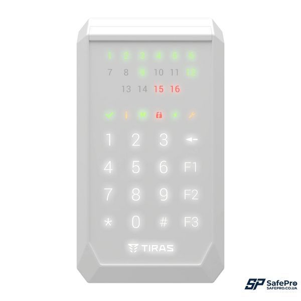 Tiras K-PAD16+(white) Клавіатура Тірас 99-00010050 фото Tiras K-PAD16+(white) Клавіатура Тірас 99-00010050 фото