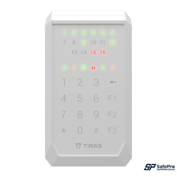 Tiras K-PAD16+(white) Клавіатура Тірас 99-00010050 фото Tiras K-PAD16+(white) Клавіатура Тірас 99-00010050 фото