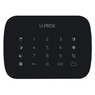 U-Prox Keypad G4 Black Бездротова сенсорна клавіатура для чотирьох груп 99-00013682 фото