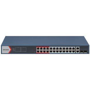 Hikvision DS-3E1326P-EI(B) POE Комутатор 26 портів керований 99-00021719 фото