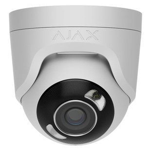 Ajax TurretCam HL (8 Mp/4 mm) white IP видеокамера 99-10027507 фото