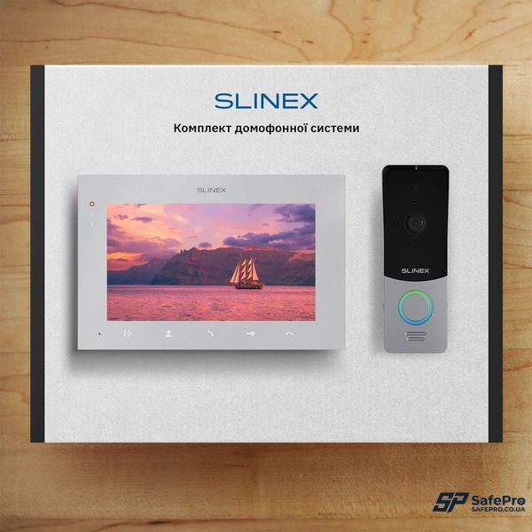 Slinex ML-20HD(Black)+SQ-07MTHD(White) Комплект відеодомофону 99-00014498 фото