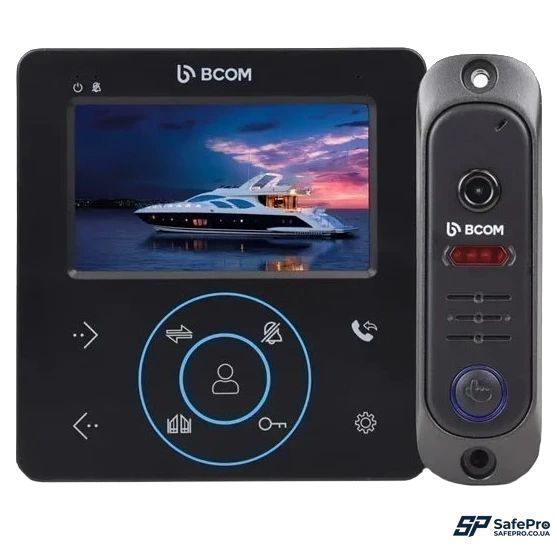 BCOM BD-480M Black Kit Комплект відеодомофона 99-00018835 фото BCOM BD-480M Black Kit Комплект відеодомофона 99-00018835 фото