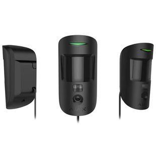 Дротовий сповіщувач руху з камерою Ajax Superior MotionCam black Fibra 99-00016506 фото