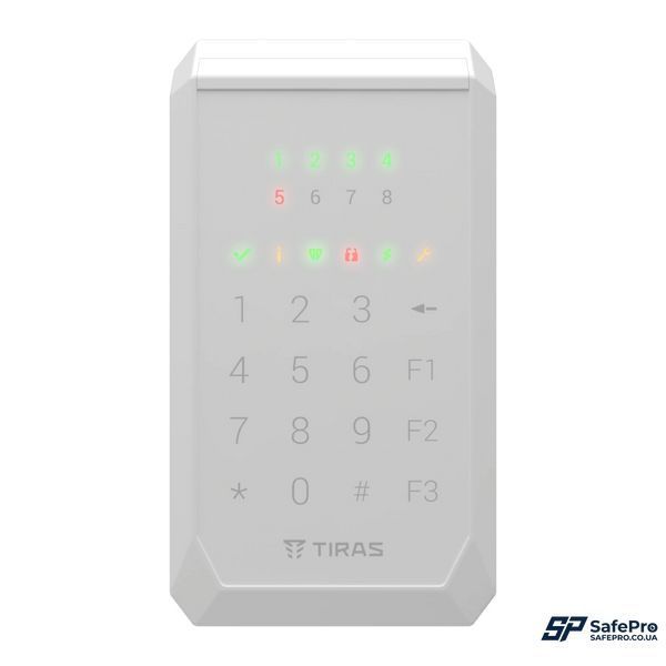 Tiras K-PAD8 (white) Клавіатура 99-00010044 фото