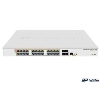 MikroTik CRS328-24P-4S+RM PoE Комутатор 24 порти керований 00-00000300 фото MikroTik CRS328-24P-4S+RM PoE Комутатор 24 порти керований 00-00000300 фото