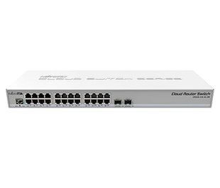 MikroTik CRS326-24G-2S+RM L2 Комутатор 24 порти керований 99-00002337 фото