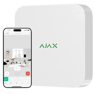 Ajax NVR (8ch) (8EU) white Видеорегистратор 99-00015148 фото