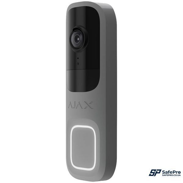 Ajax Doorbell Grey RAL 7004 Відеодзвінок 99-10024640 фото