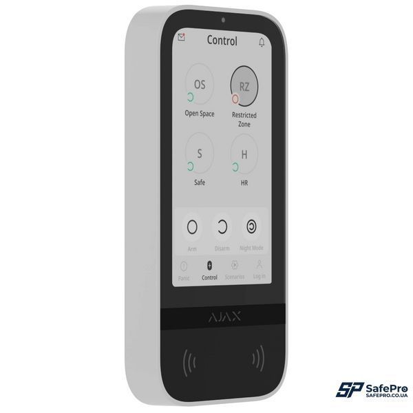 Клавиатура Ajax Superior KeyPad TouchScreen G3 Jeweller white 99-10034947 фото