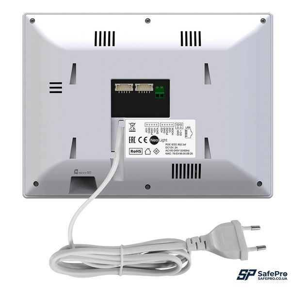 Neolight ALPHA Hybrid + PRIME FHD Silver з кутком Комплект відеодомофону 99-00024855 фото