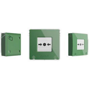 Ajax Manual Call Point (Green) ручной беспроводной Извещатель 99-00024697 фото