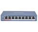 Hikvision DS-3E0109P-E(C) POE Коммутатор 8 портов неуправляемый