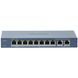 Hikvision DS-3E0310HP-E(C) POE Комутатор 10 портів некерований