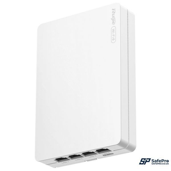 Ruijie Reyee RG-RAP62-Wall Wi-Fi 6 AX3000 двухдиапазонная Точка доступа 99-10028134 фото