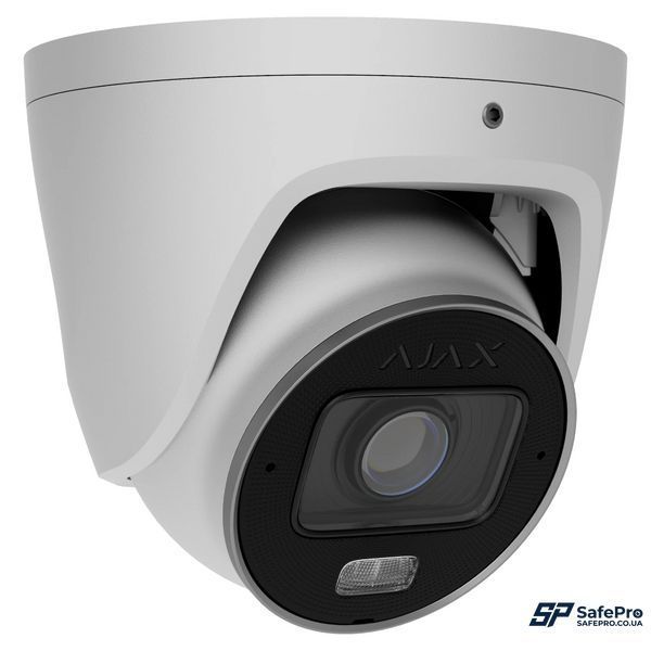 Ajax TurretCam HLVF (8 Mp) (2.8-12мм) ASP white IP відеокамера 99-10037203 фото