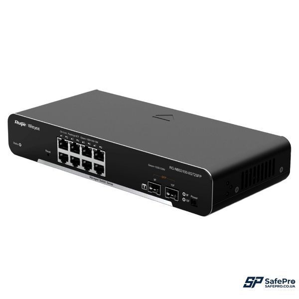 Ruijie RG-NBS3100-8GT2SFP L2 Комутатор 8 портів керований 99-00008408 фото