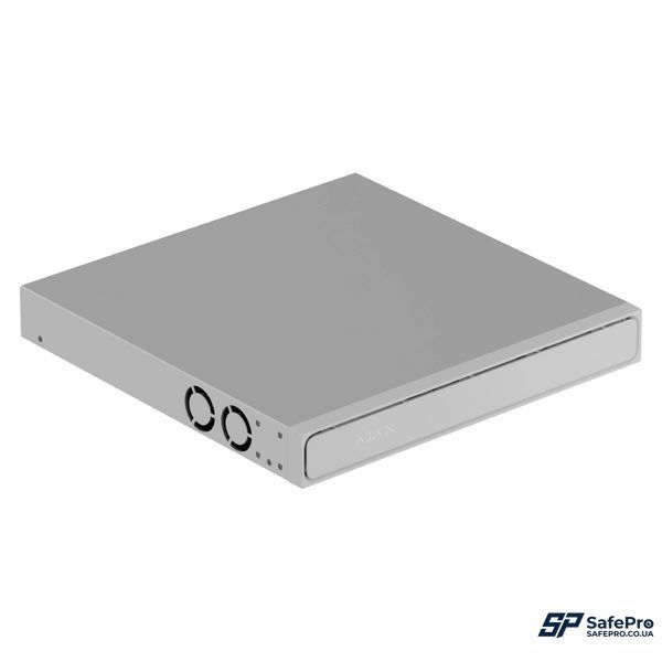 Ajax NVR H2D16PAC (16ch) white HDMI 4K 16Тб PoE Видеорегистратор 99-10037685 фото