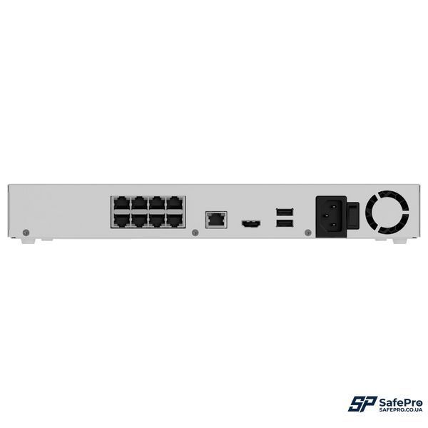 Ajax Superior NVR H2DAI8PAC (8ch) white 24ТБ PoE AI Видеорегистратор 99-10037781 фото