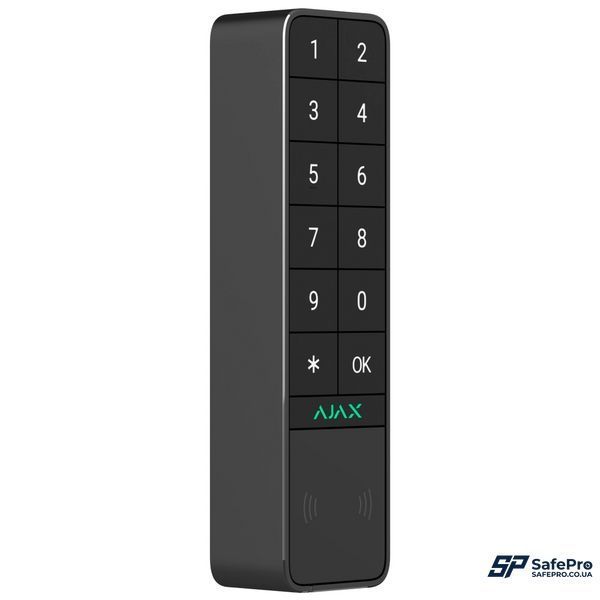 Ajax KeyPad Outdoor Jeweller (8EU) ASP black Бездротова клавіатура 99-10030010 фото
